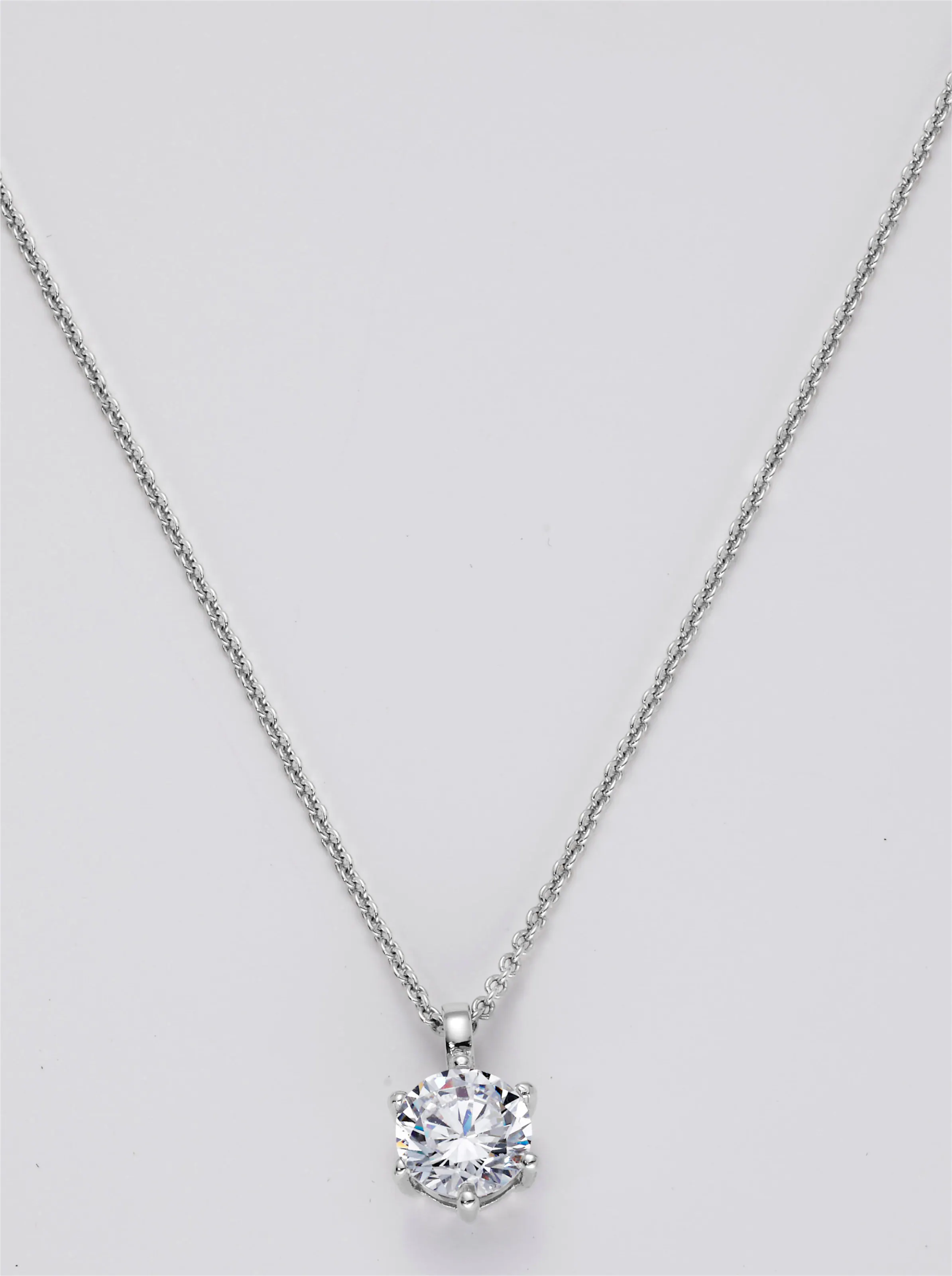 Anhänger mit Kette in Silber 925