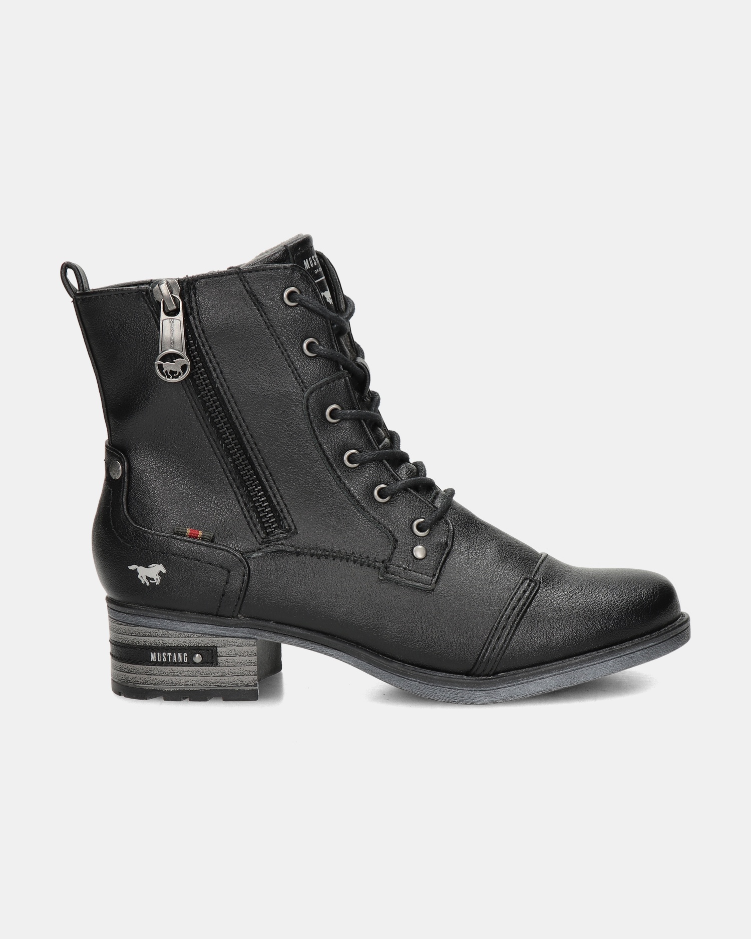 Mustang Veterboots  - zwart