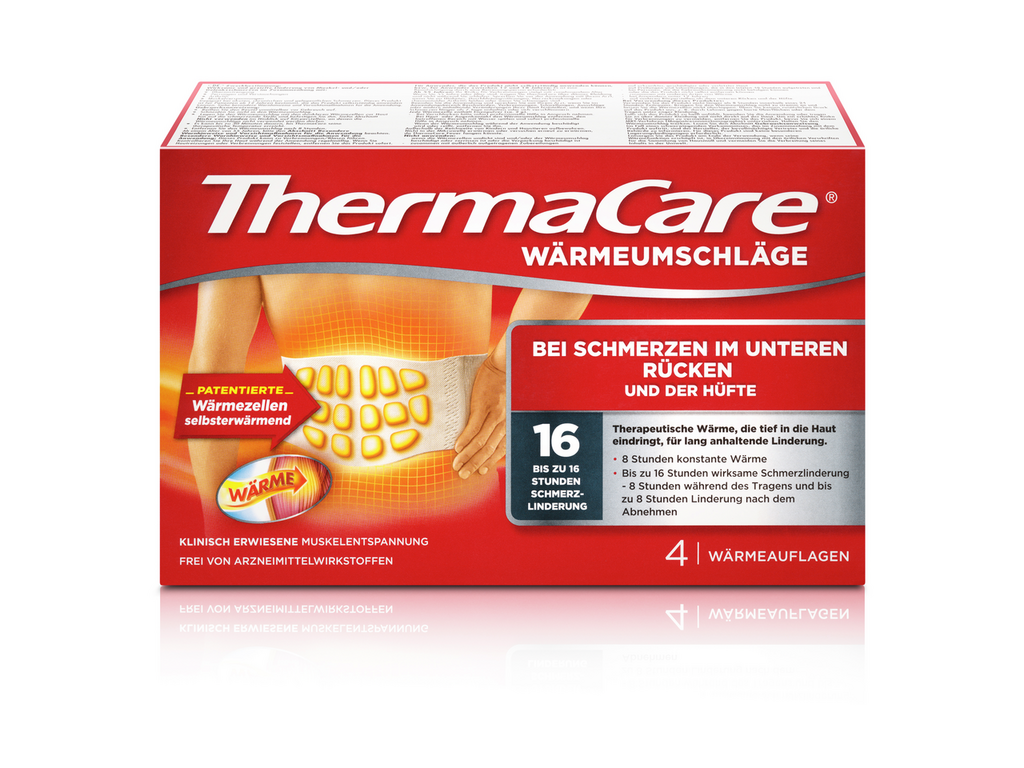 THERMACARE Rücken Patch (n) 4 Stk