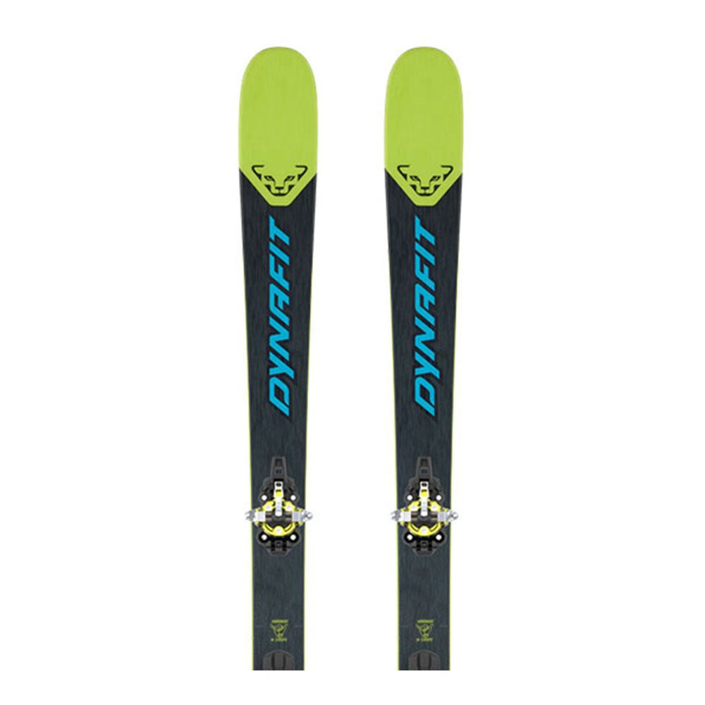 Dynafit YOUNGSTAR + ST ROTATION LITE 7 - Pack skis randonné + Fixations + Peaux lambo green/black