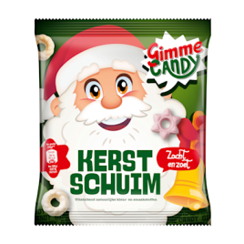 Gimme Candy zacht en zoet kerstschuim 200 GRM