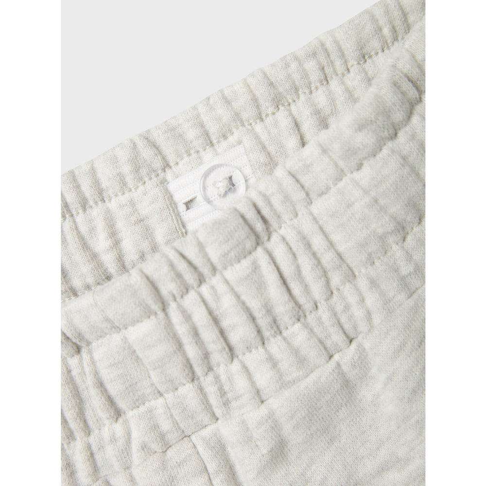 Køb Name It Light Grey Melange Taloy Regular Sweatpants