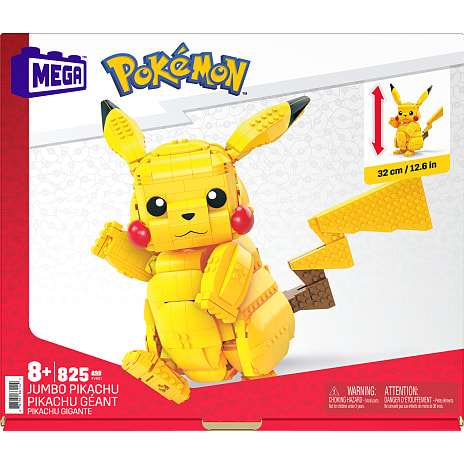 Pokémon Mega Construx Jumbo Pikachu byggefigur