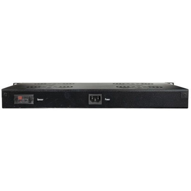 Showgear 4 Way 1U Fan Unit 19 inch ventilator met thermostaat