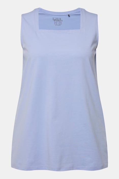 Longtop, Classic Fit, Carree-Ausschnitt, ärmellos