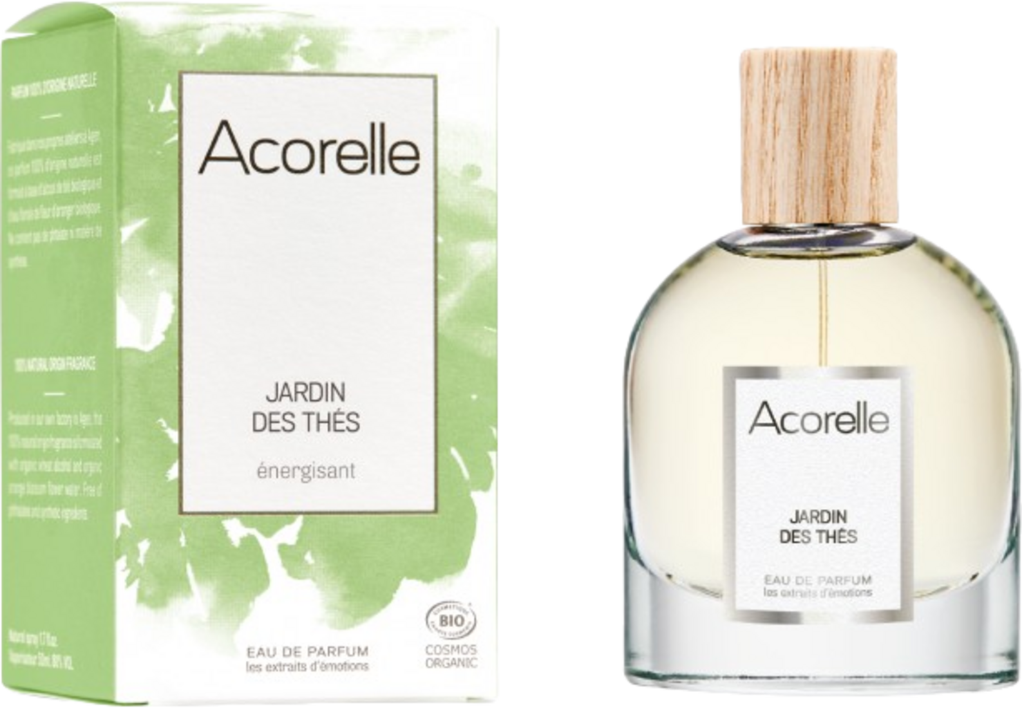 Acorelle  Bio Eau de Parfum Jardin des Thés, 50ml Spray