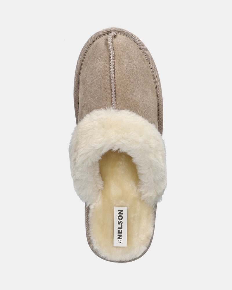 Nelson Home Pantoffels  - beige