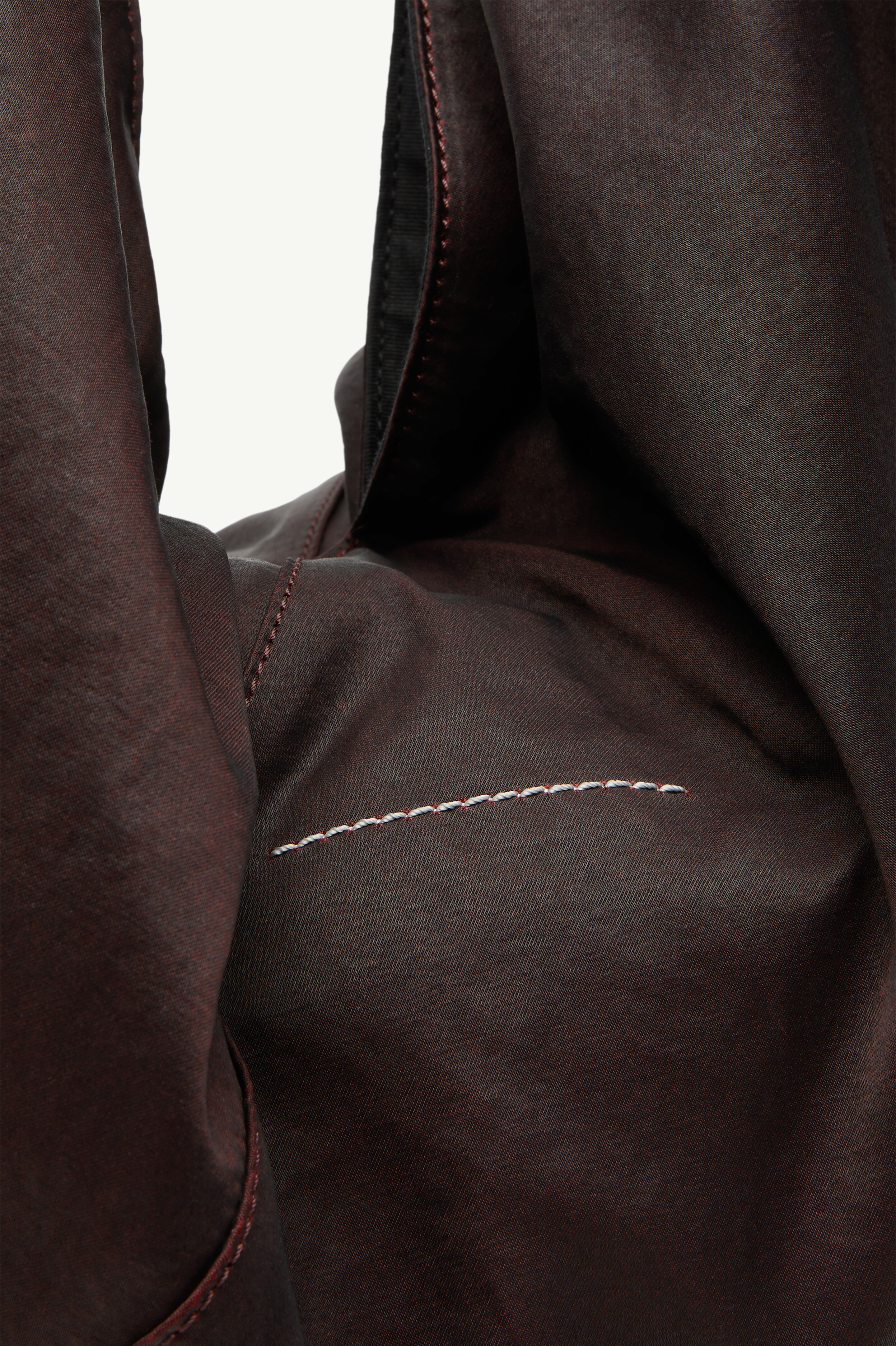 Sac cabas drapé en coton-viscose Japanese | MM6