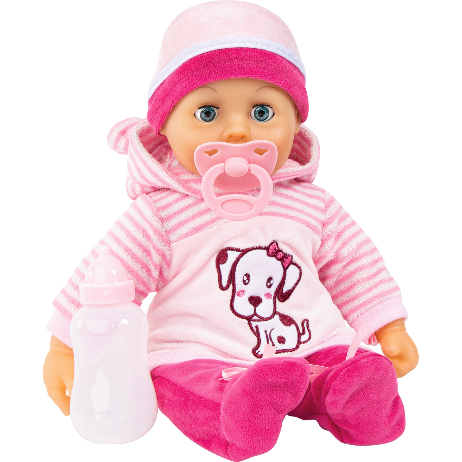 Bayer Puppe First Words 38cm Hund