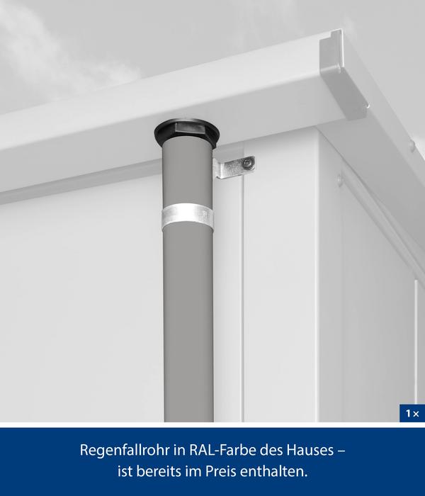 Hörmann Berry-Gerätehaus Classic-P Typ 3,