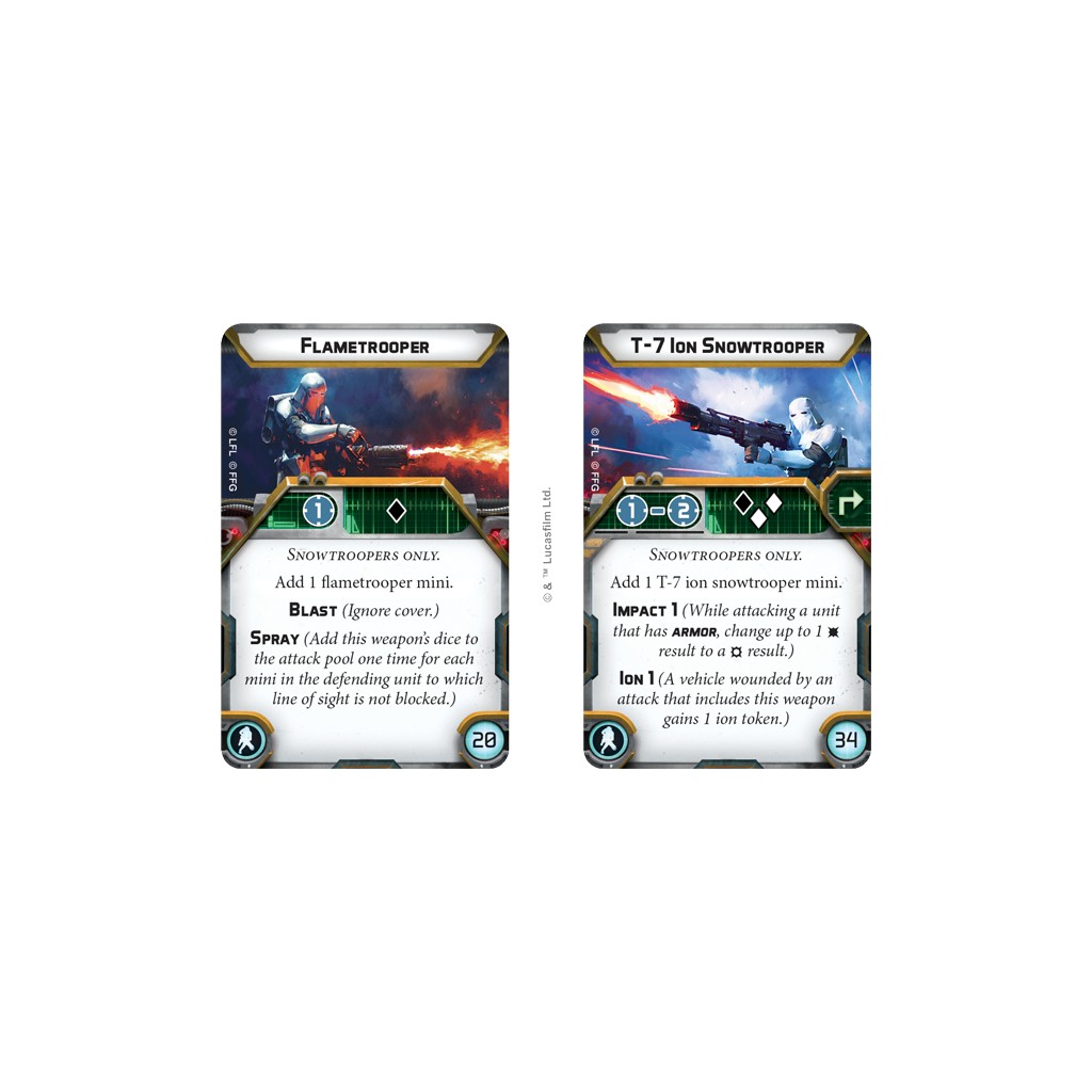 Star Wars : Legion - Snow Troopers Expansion