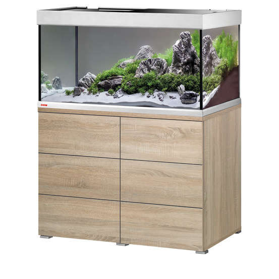 Aquarium Proxima 250 L +Meuble Chene Gris