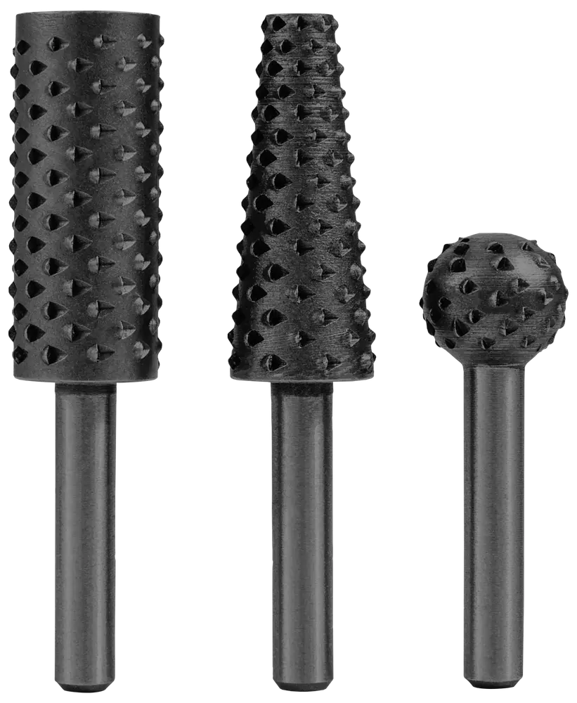 Mitsutomo Profilraspe Ø6 mm 3 dele