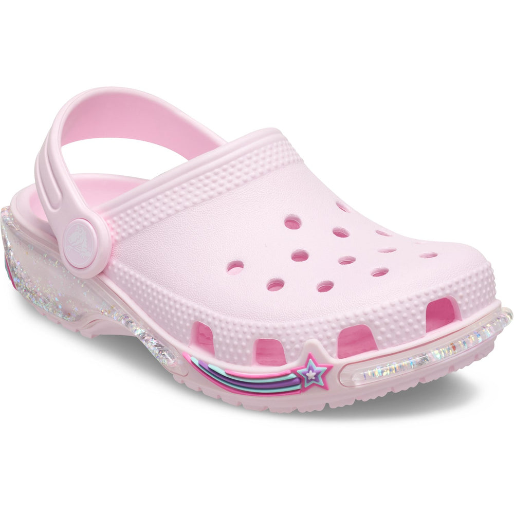 Køb Crocs Pink Milk Classic Star Sprinkel Shaker Clog