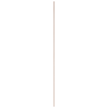 Lat geschaafd grenen D-vorm 18x33mm 210 cm