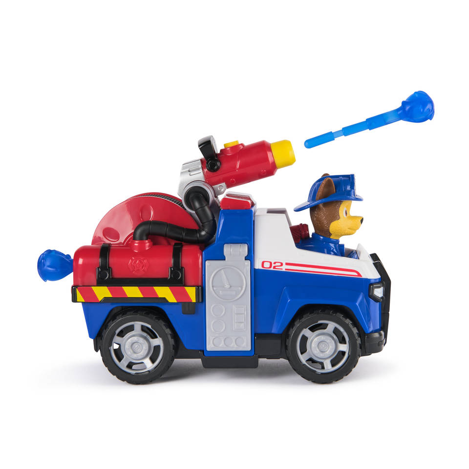PAW Patrol Brandweerredding Chase politieauto met speelfiguur