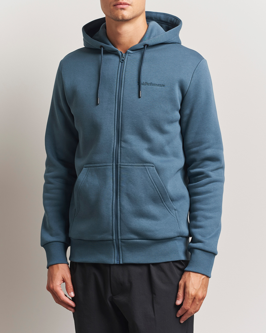 Peak Performance Original Full Zip Hoodie Mountain Lake
