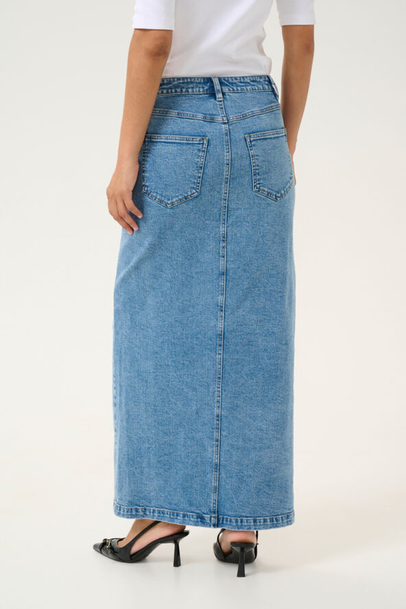 Kaffe KAthroa Denim Skirt Medium blue denim