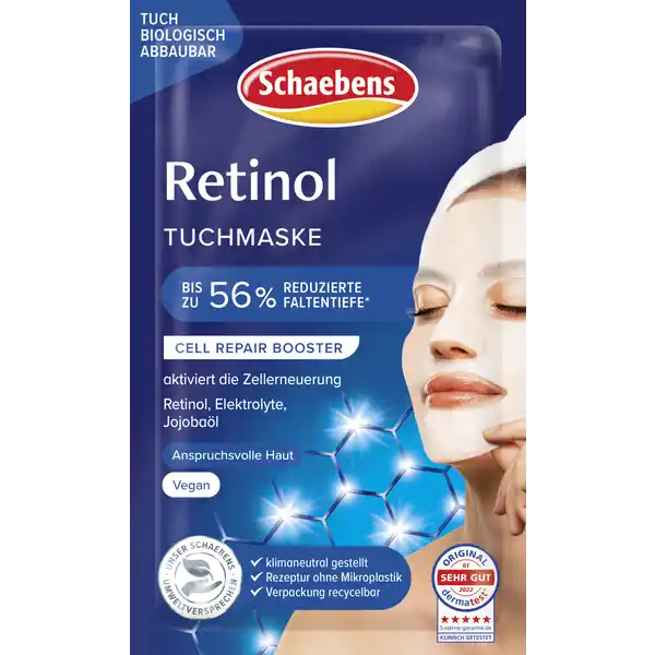 Retinol Tuchmaske