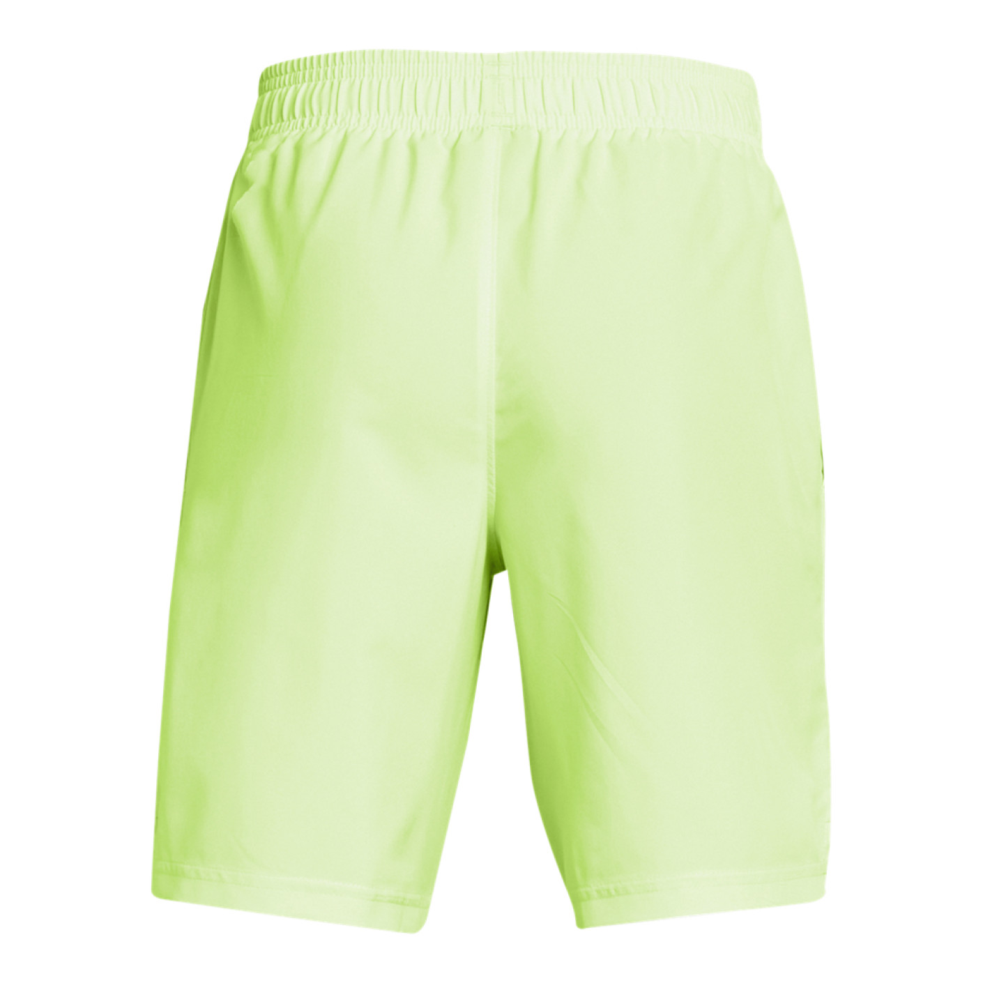 Under Armour Woven Wordmark Trainingsbroekje Kids Felgroen Zwart