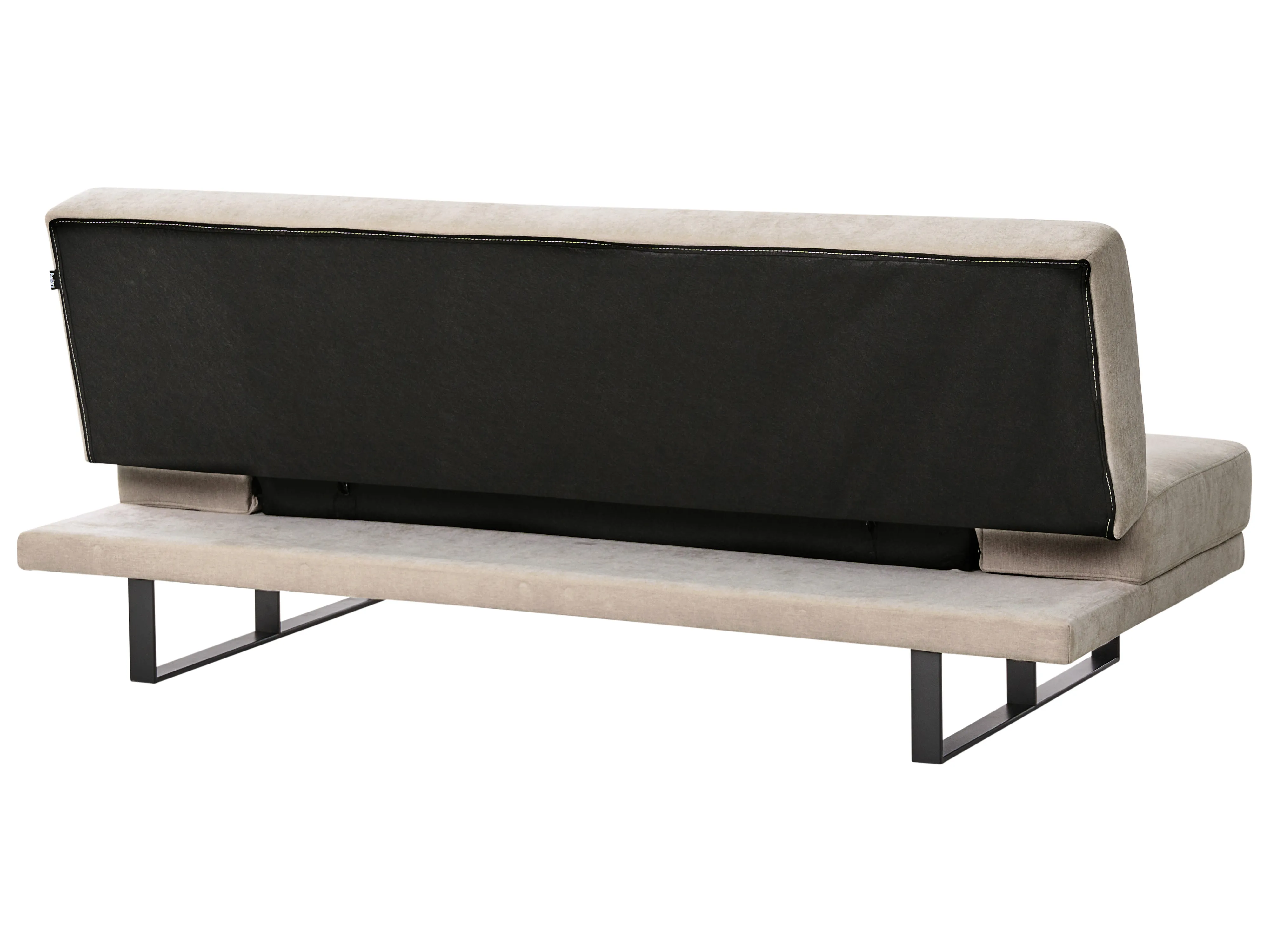 Slaapbank 2-zits YORK Chenille Lichtbeige
