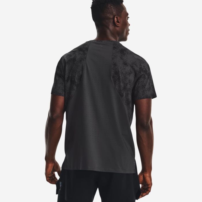 Under Armour Herre T-shirts Iso-Chill Laser Short Sleeve II Grå