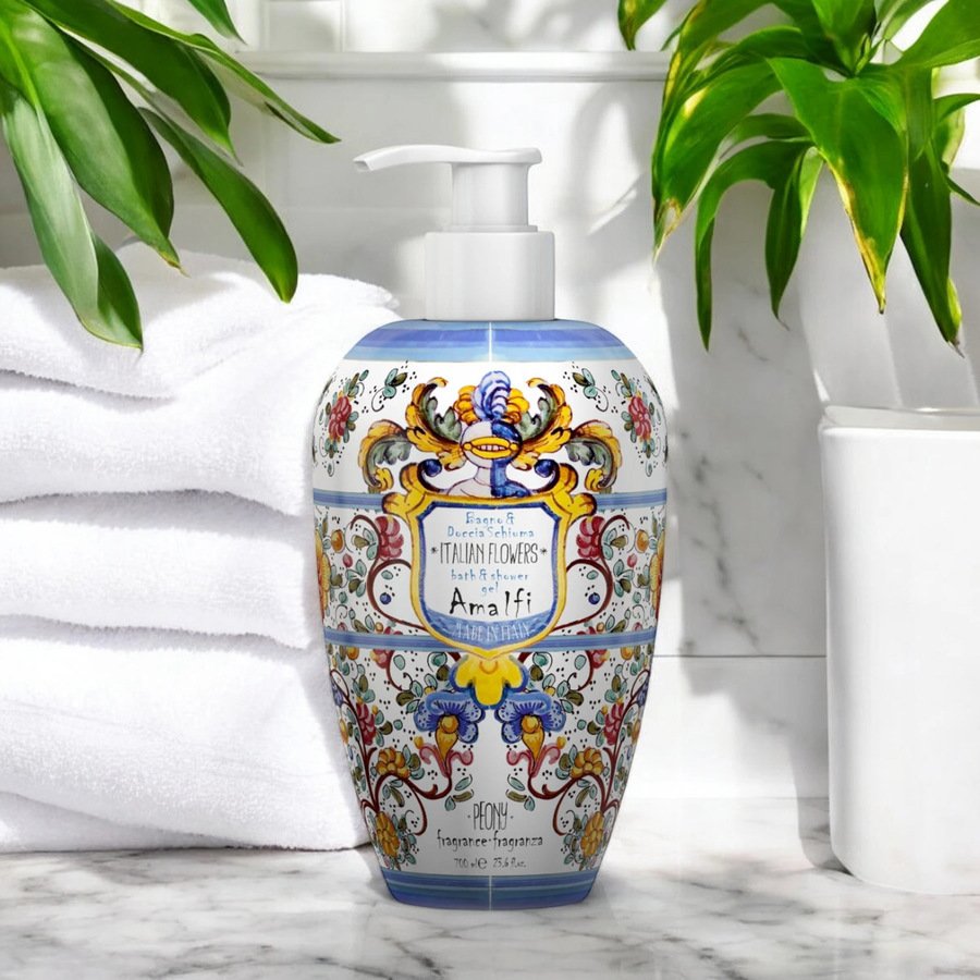 Rudy Profumi Bath And Shower Gel Amalfi Peony 700ml