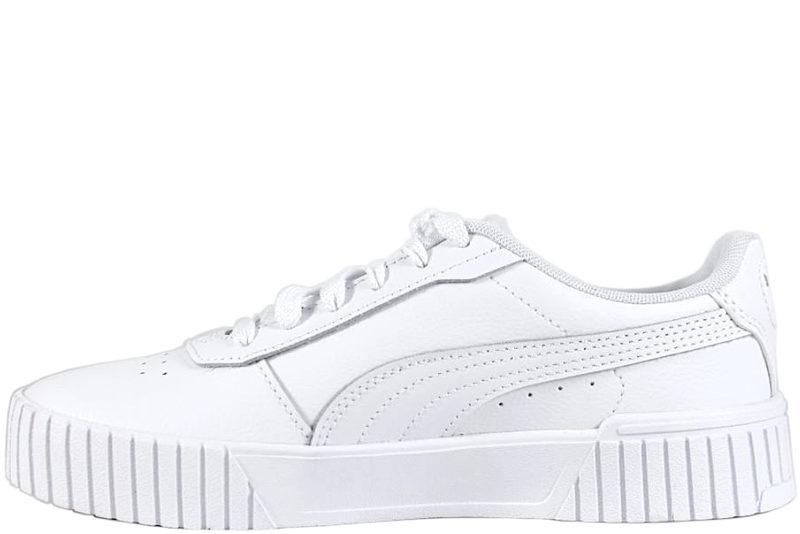 PUMA CARINA 2.0 JR SNEAKERS I HVIDT GLAT SKIND
