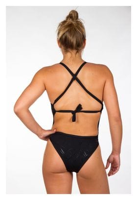 Maillot de Bain 1 Pièce Femme Z3rod Swimsuit Noir