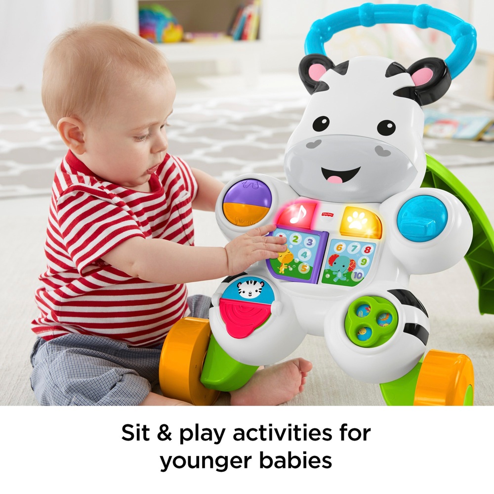 Fisher-Price Lern-mit-mir-Zebra-Lauflernhilfe