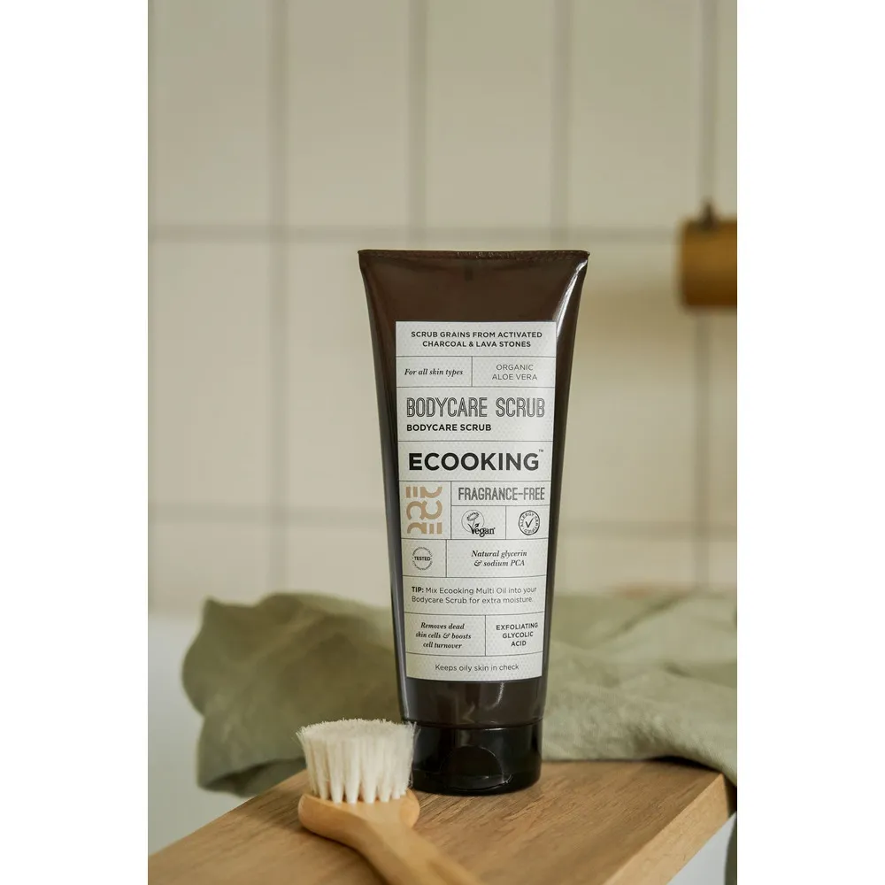 ECOOKING Bodycare Scrub Fragrance Free - 200 ml.
