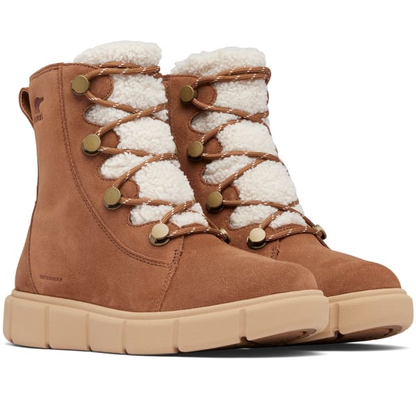 Après ski SOREL EXPLORER III JOAN VELVET TAN/CANOE