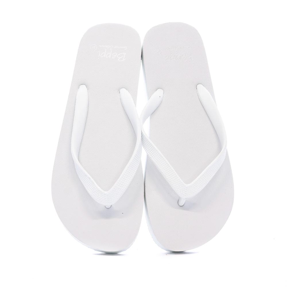 Beppi Tongs Blanches Femme Beppi Thong Slipper