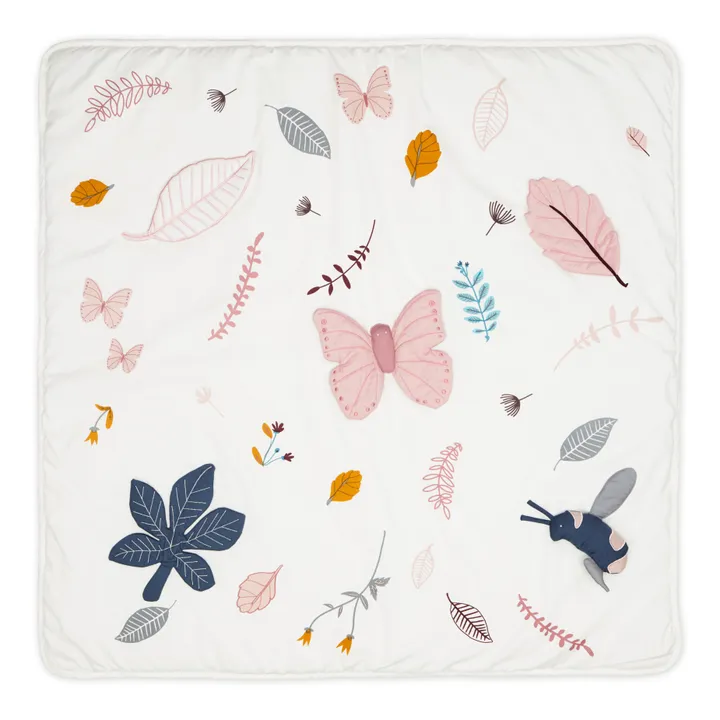 Cam Cam Tapis d'éveil Pressed Leaves Rose