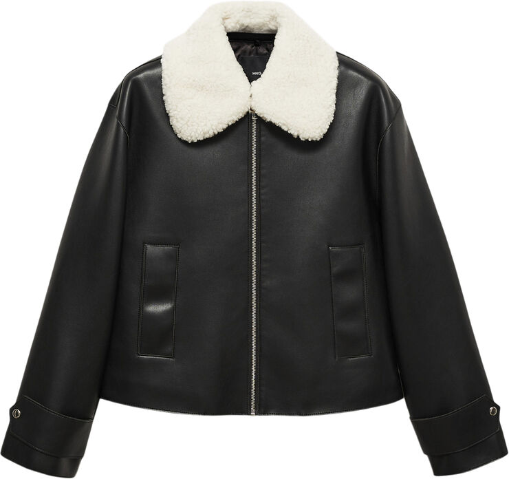 MANGO JACKET. -- ZLATA Black