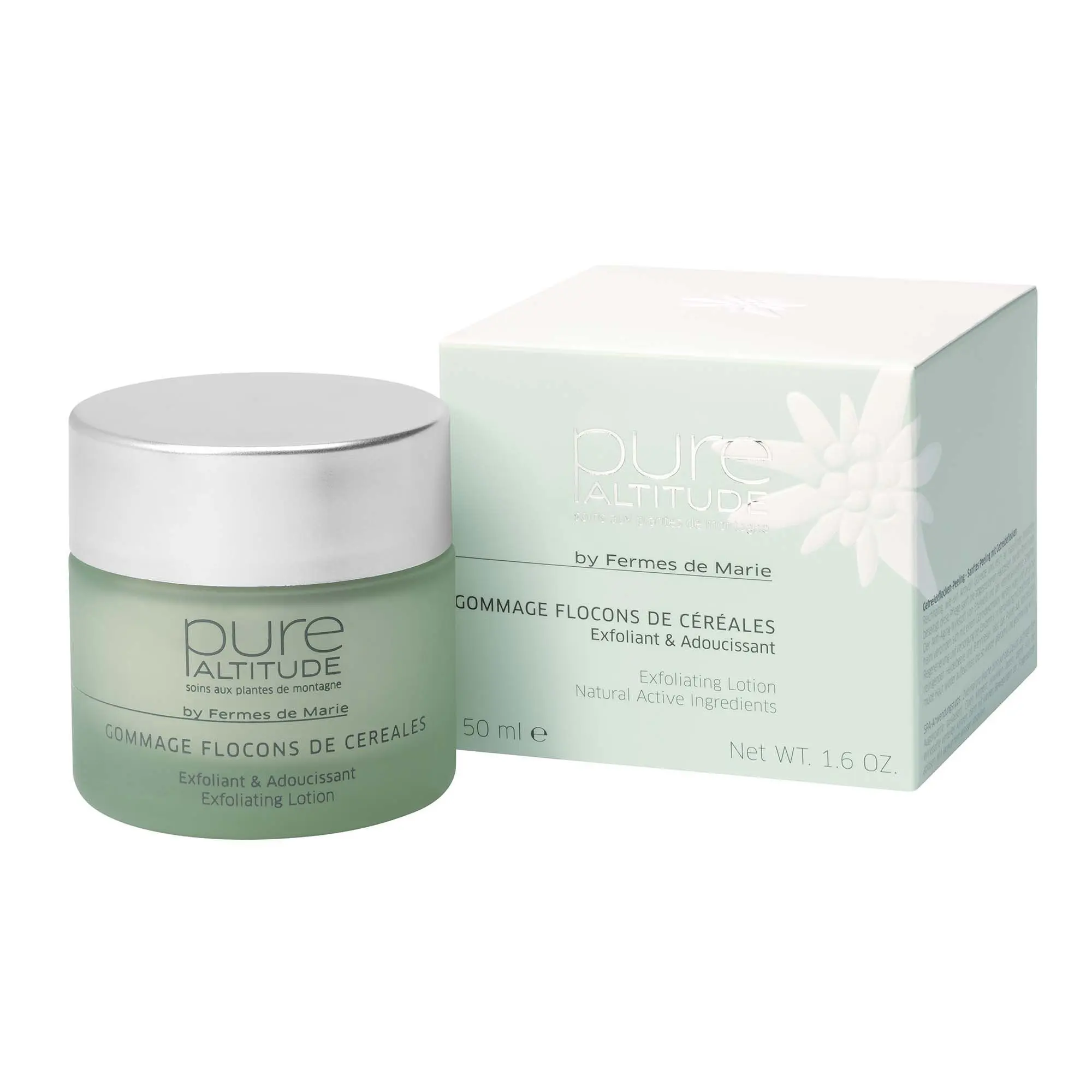 Pure Altitude - Gommage Flocons de Céréales Gamme Visage : Fondamentale - Gommage et peeling