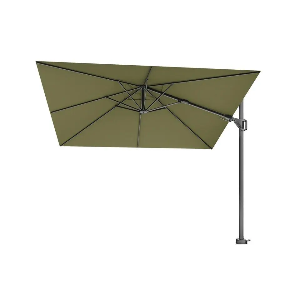 Platinum Challenger Zweefparasol T2 premium - 3x3 m. Lush Green