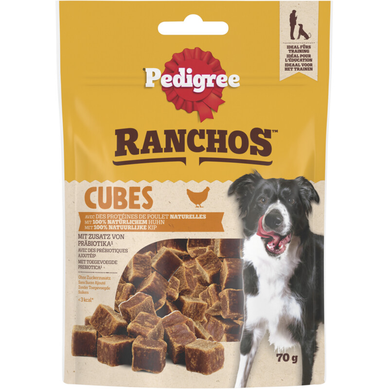 Pedigree Ranchos cubes kip