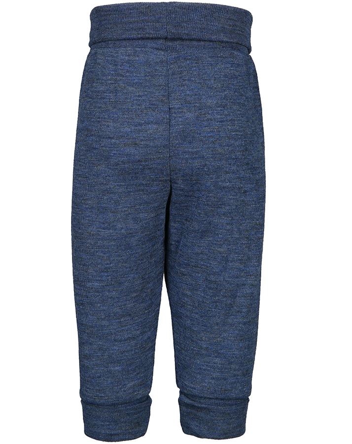 Woll-Schlupfhose ESSENTIAL BABY in graublau melange