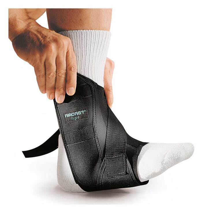AIRCAST AIRGO Sprunggelenkorthese links M, 1 St
