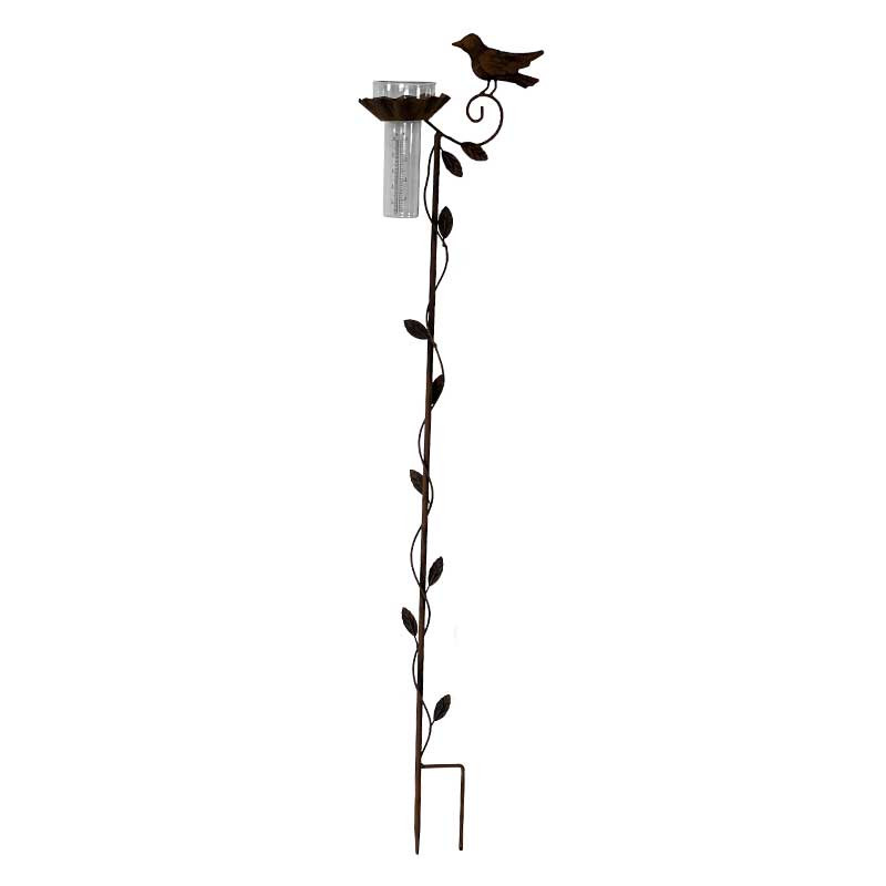 Pluviomètre oiseau 24x11x108cm