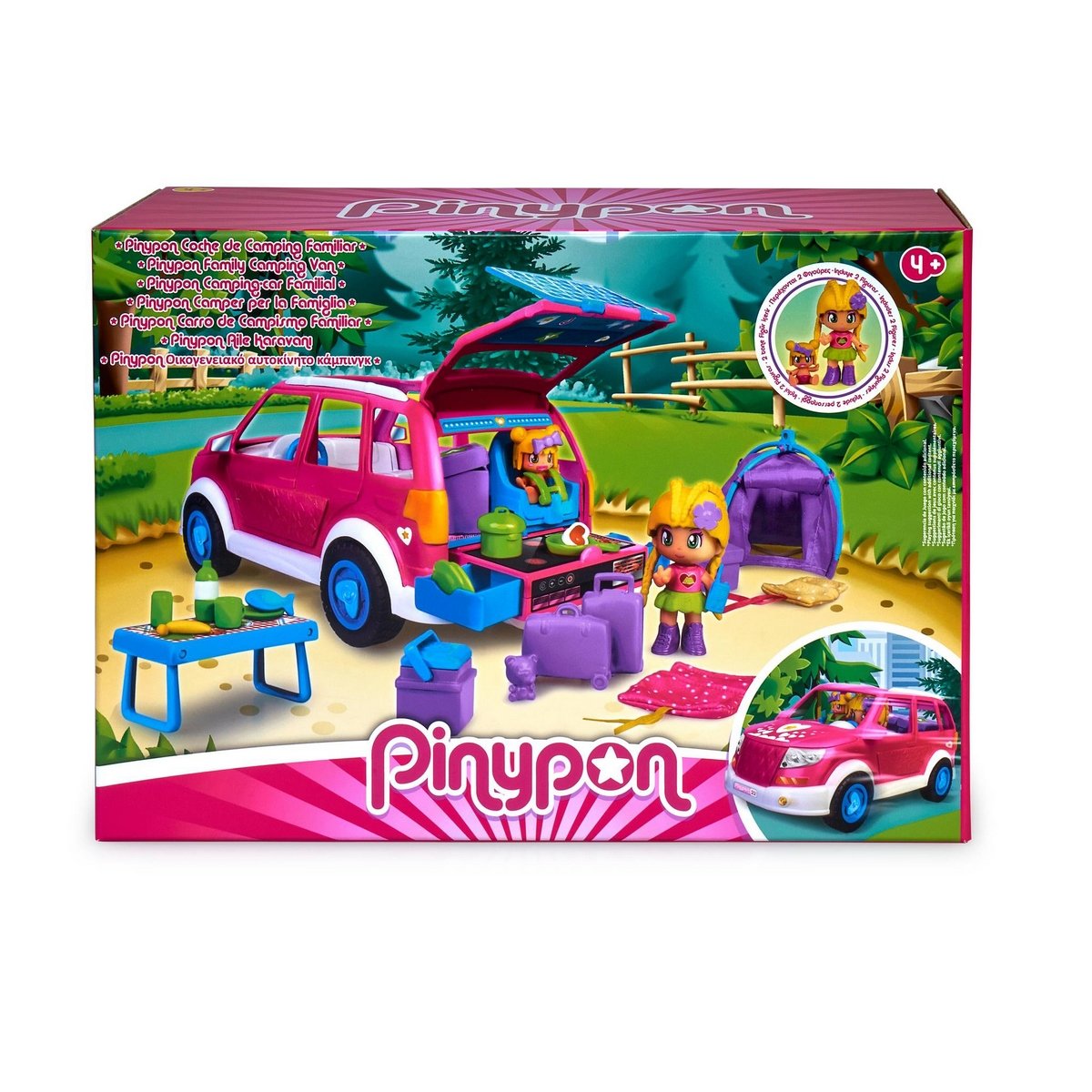 Pinypon - Van avec figurines et accessoires