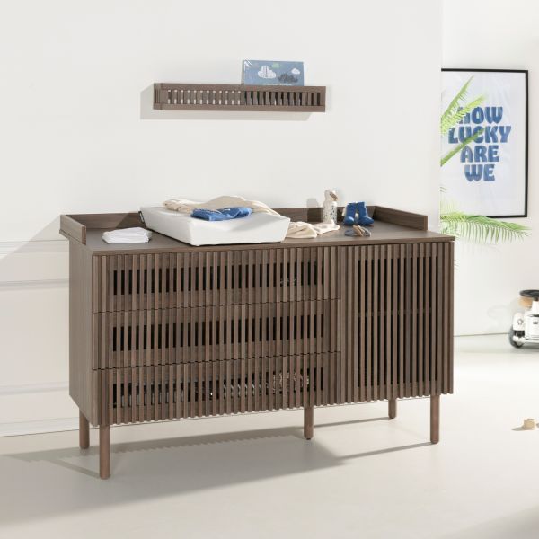 Kidsmill Dai Commode XL - Walnoot