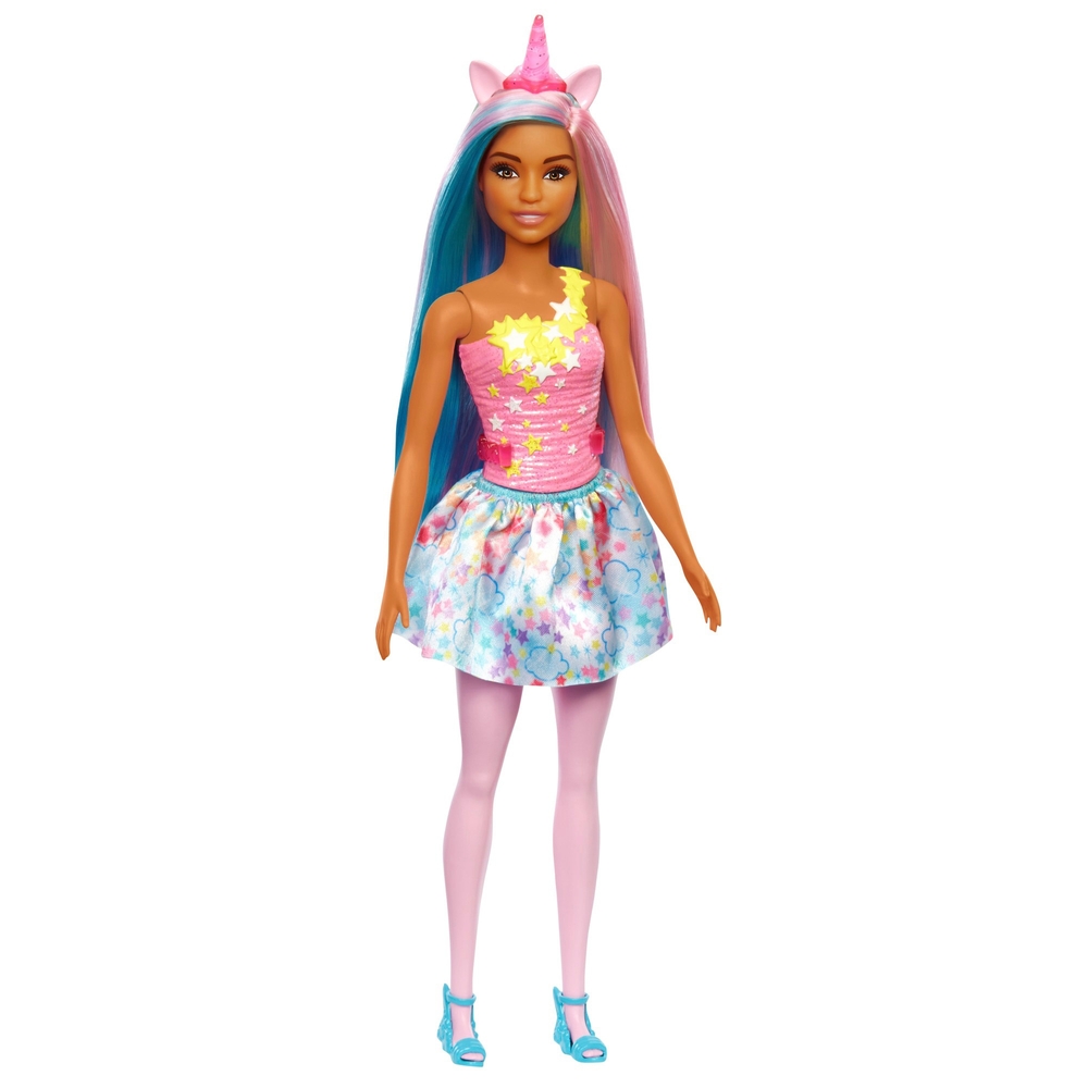Barbie Dreamtopia Einhornpuppe – Blaues und pinkes Haar