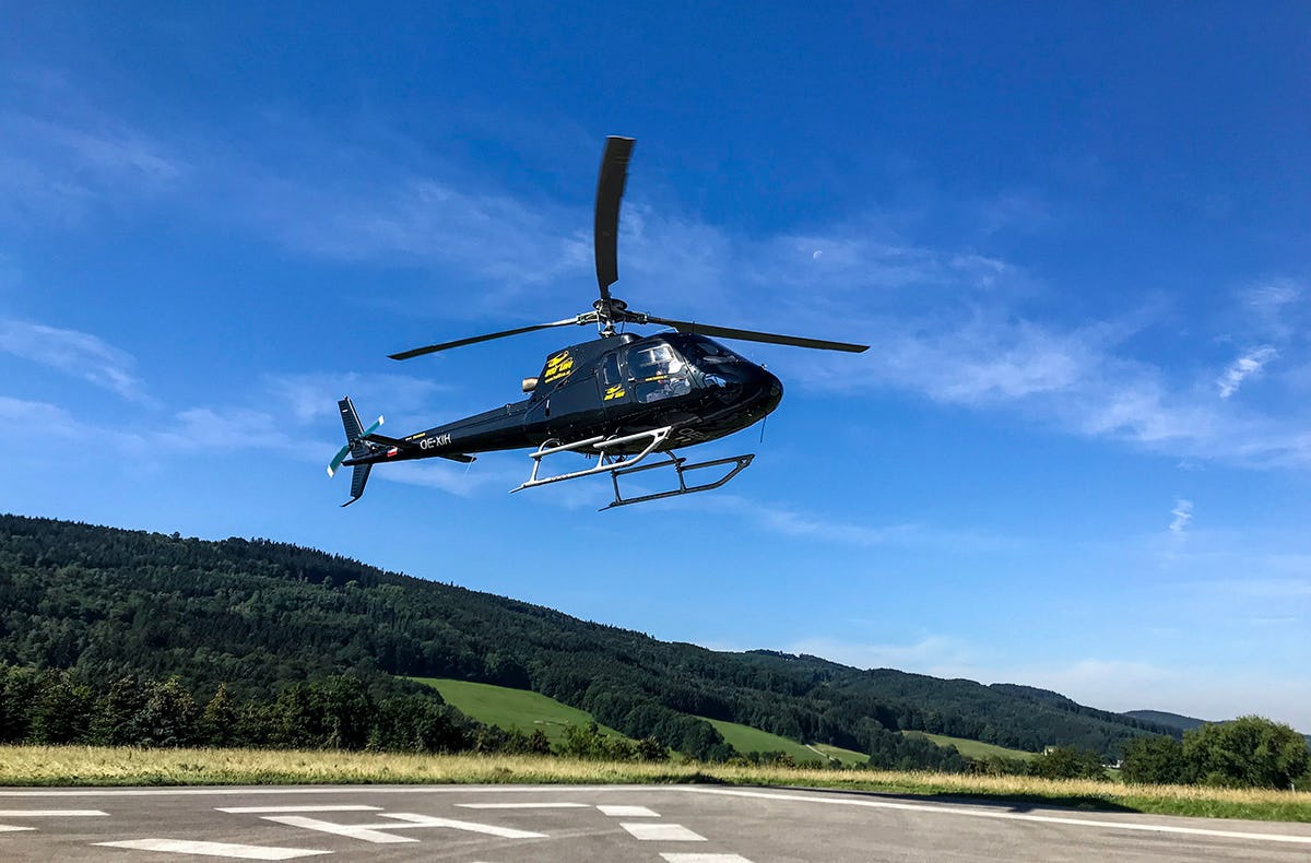 Hubschrauber Rundflug in Kilb als Geschenkidee