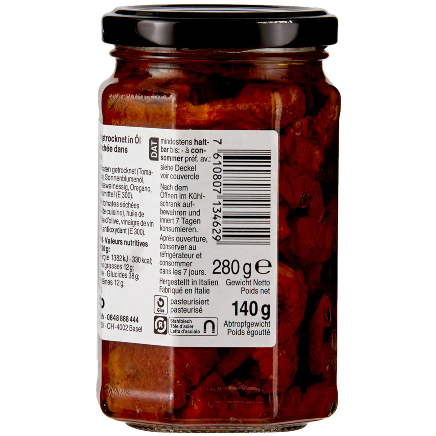 Tomaten getrocknet in Öl
