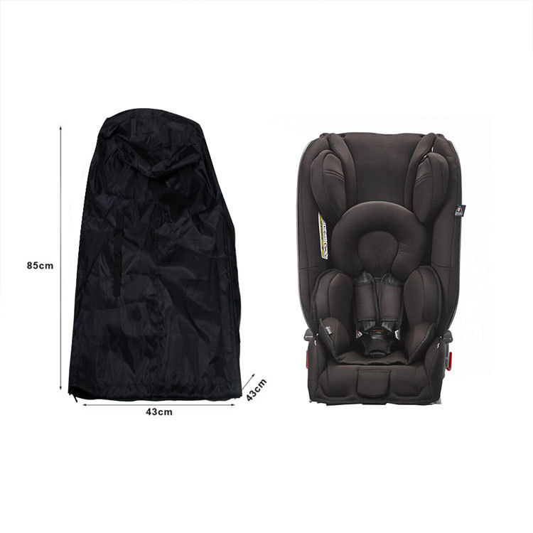 (85x43x43cm) Kinder Autositz Abdeckung Transport Reise Tasche - Schwarz