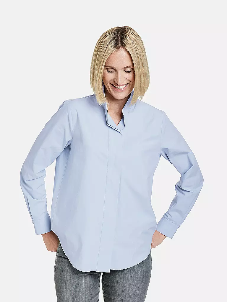 GERRY WEBER Bluse hellblau