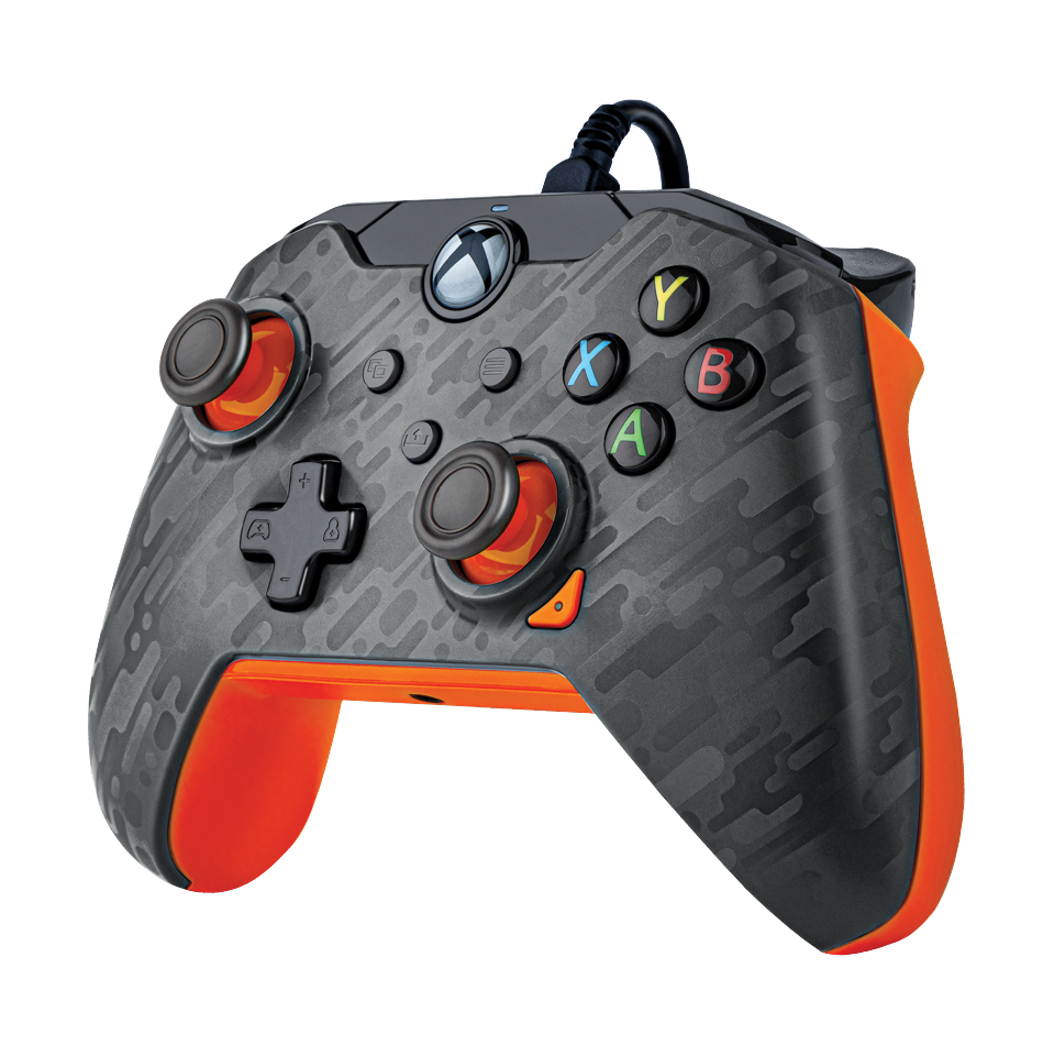 PDP Gaming Wired Controller - Atomic Carbon