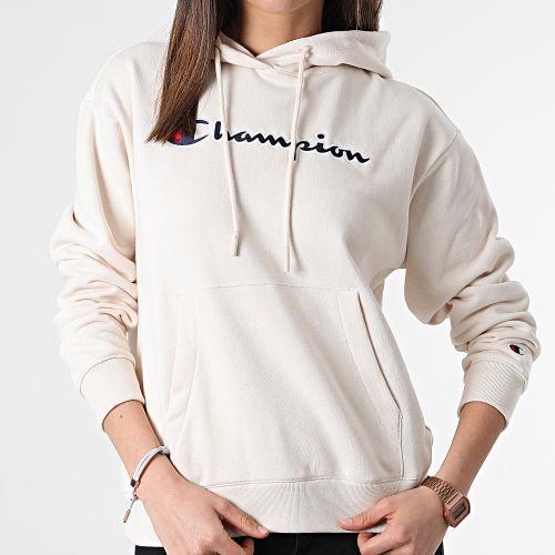 Sweat Capuche Femme 114919 Beige